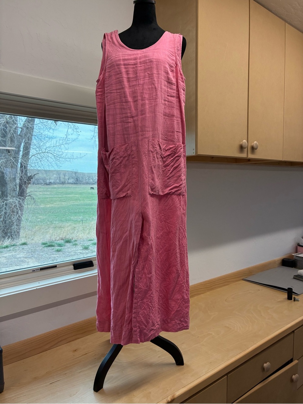 Ilana Kohn Pink Sleeveless Jumpsuit